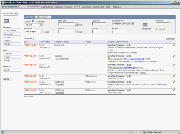 web crm software